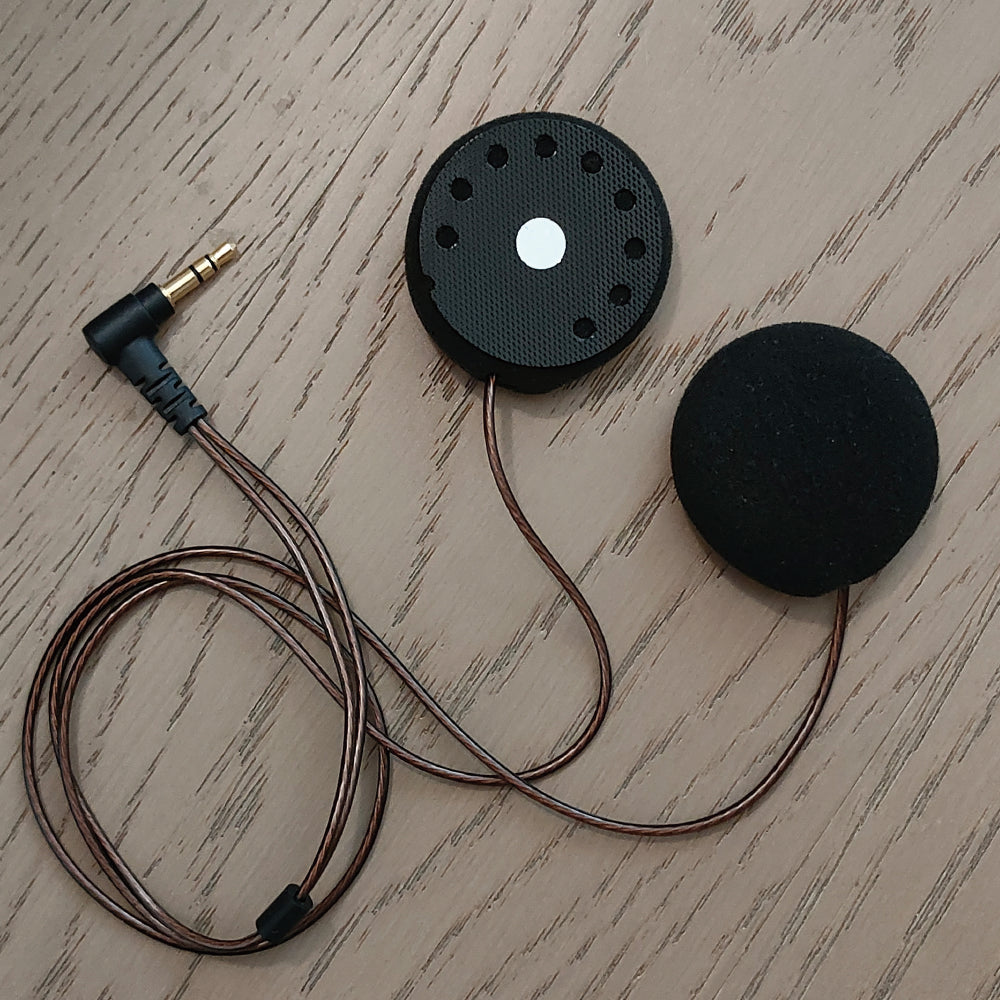 ELFINEAR RIDE-VOICEPRO Helmet Speaker: Vocal clarity, Enhanced Magnet, 3.5mm AUX Connectors