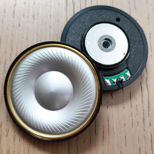 ELFINEAR AeroVibe 50 Pro 50mm Full-Range Headphone Driver, N45 Magnet, 4 Impedance Options (32Ω/64Ω/80Ω/300Ω)