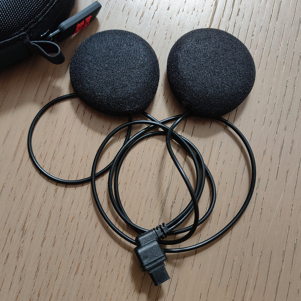 ELFINEAR Helmet Speaker Upgrade for Sena 30K/20S/50S - 40mm Units, Enhanced Vocal Clarity & Volume