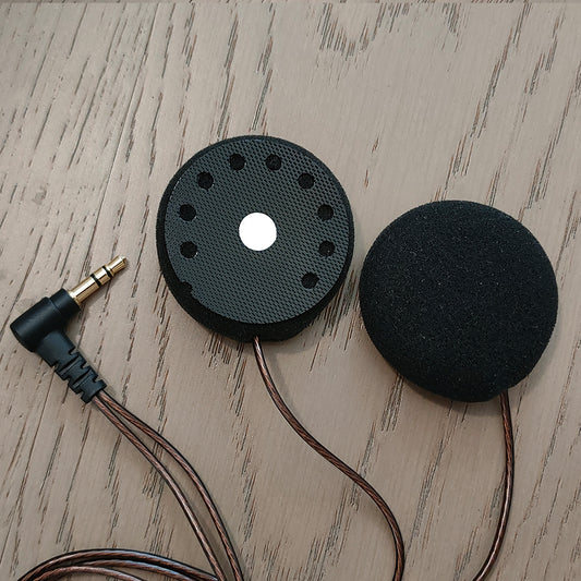 ELFINEAR RIDE-VOICEPRO Helmet Speaker: Vocal clarity, Enhanced Magnet, 3.5mm AUX Connectors