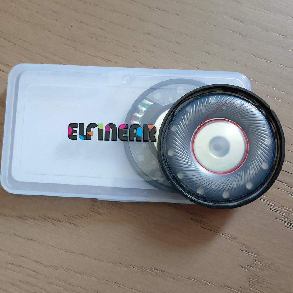 ELFINEAR Premium G60 60mm Headphone Speaker: 32Ω, 10 - 20mW, Composite Diaphragm, Warm Mid - Range & Transparent High - Frequency