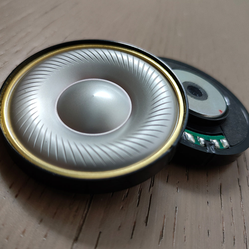 ELFINEAR AeroVibe 50 Pro 50mm Full-Range Headphone Driver, N45 Magnet, 4 Impedance Options (32Ω/64Ω/80Ω/300Ω)