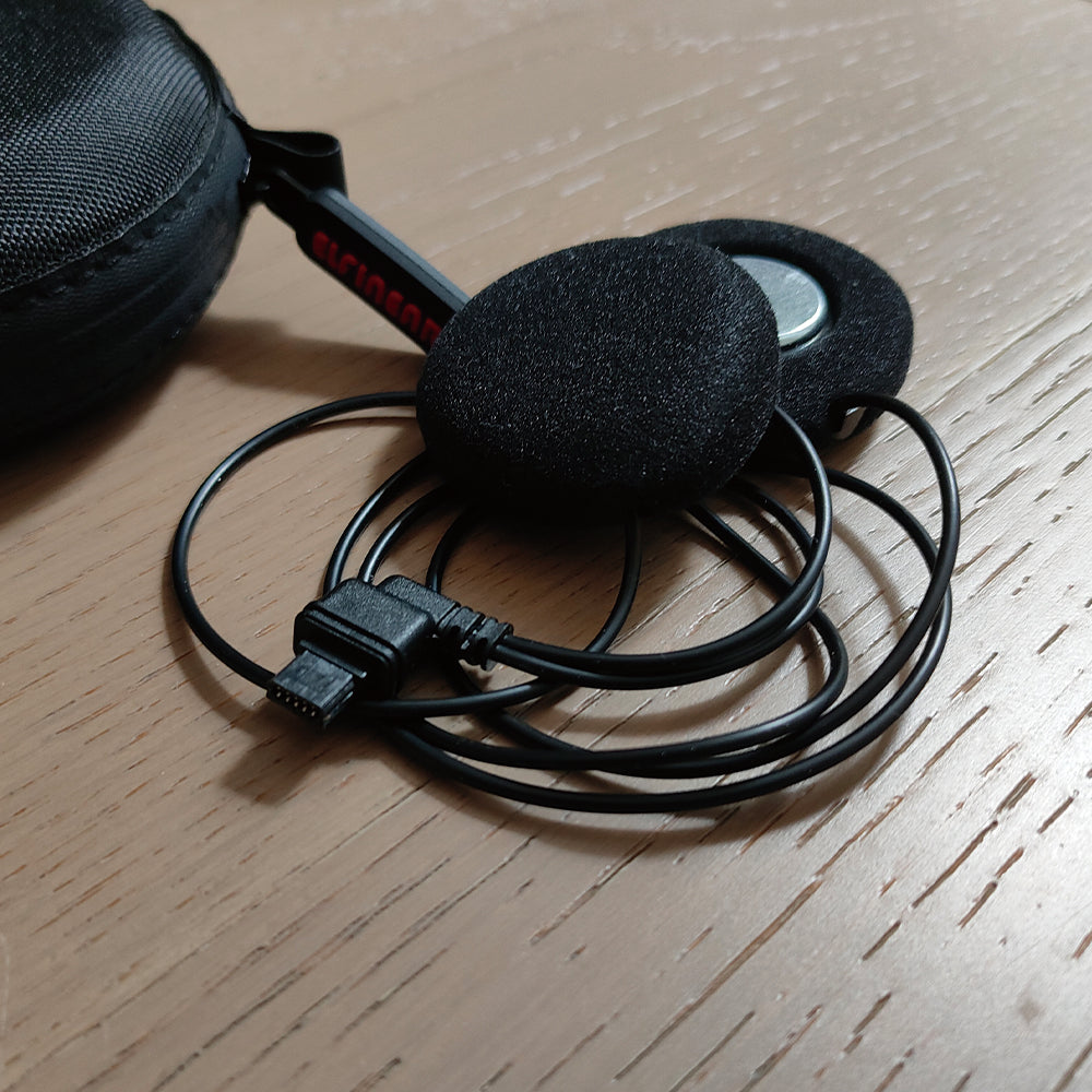ELFINEAR Helmet Speaker Upgrade for Sena 30K/20S/50S - 40mm Units, Enhanced Vocal Clarity & Volume