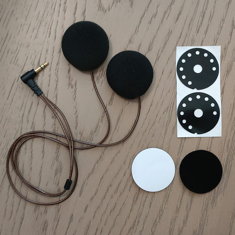 ELFINEAR RIDE-VOICEPRO Helmet Speaker: Vocal clarity, Enhanced Magnet, 3.5mm AUX Connectors