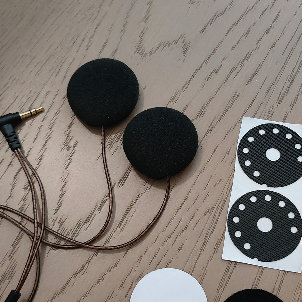 ELFINEAR RIDE-VOICEPRO Helmet Speaker: Vocal clarity, Enhanced Magnet, 3.5mm AUX Connectors