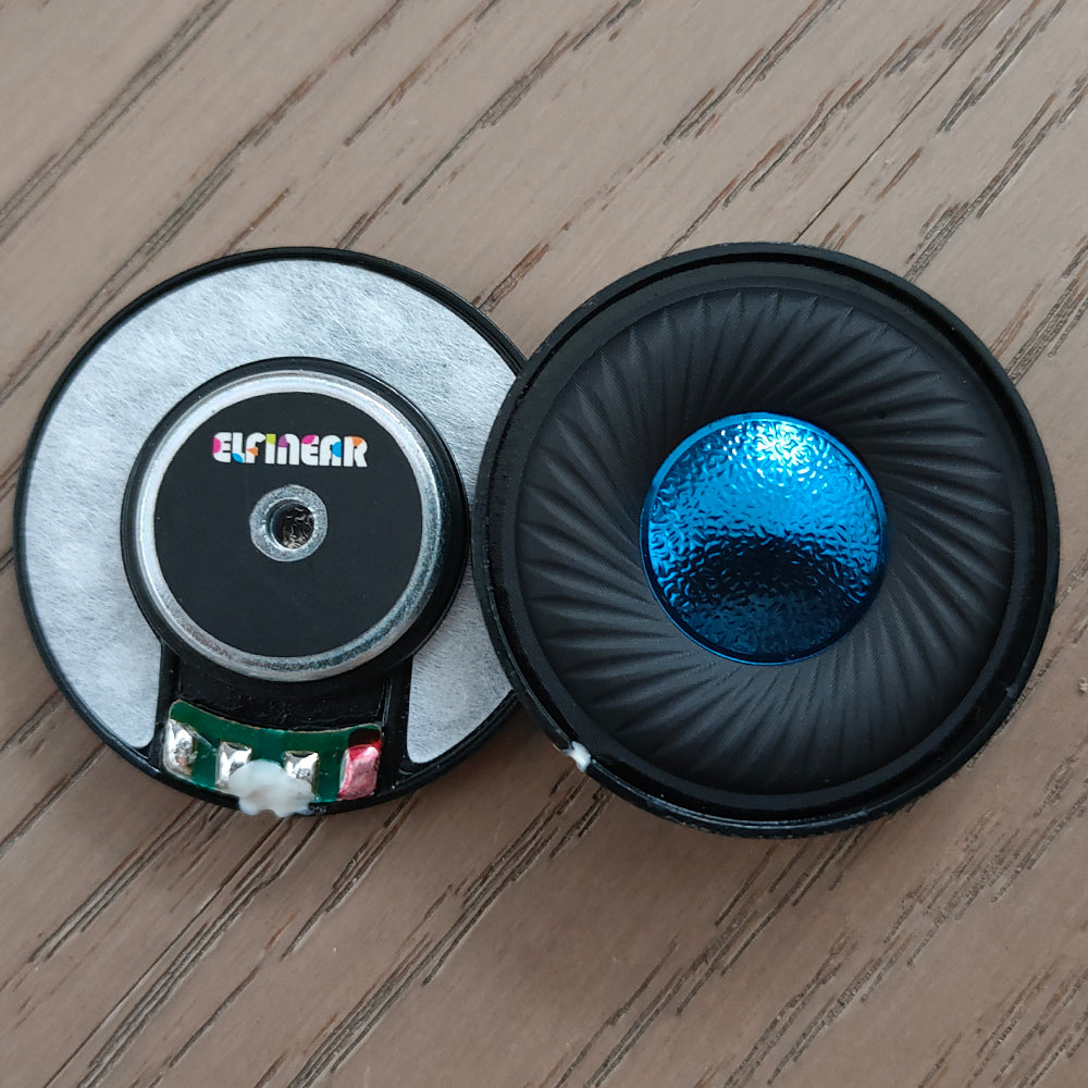 ELFINEAR CeramicSilk Audiophile Speaker Units 40MM- 32Ω/300Ω Hi-Fi Headphone Drivers