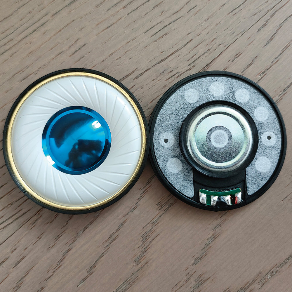 ELFINEAR 2025 Upgrade 50MM HIFI Headphone Speakers, LCP Composite Beryllium Diaphragm, Large Soundstage for Audiophile