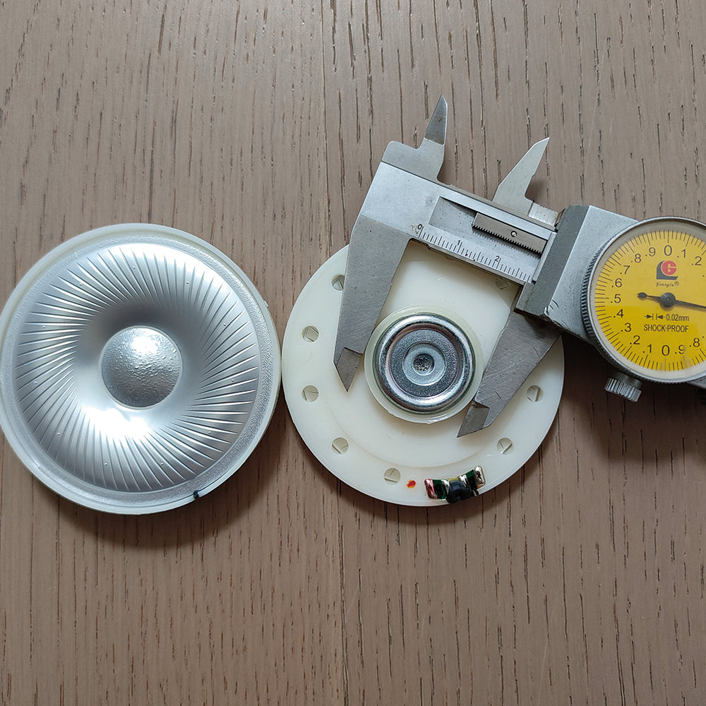 ELFINEAR FoilDrive 70 70mm Headphone Driver with Aluminum Foil Diaphragm - 24 Tuning Combinations, 70Ω High Impedance, Includes Tuning Papers for Audiophiles & DIY Lovers
