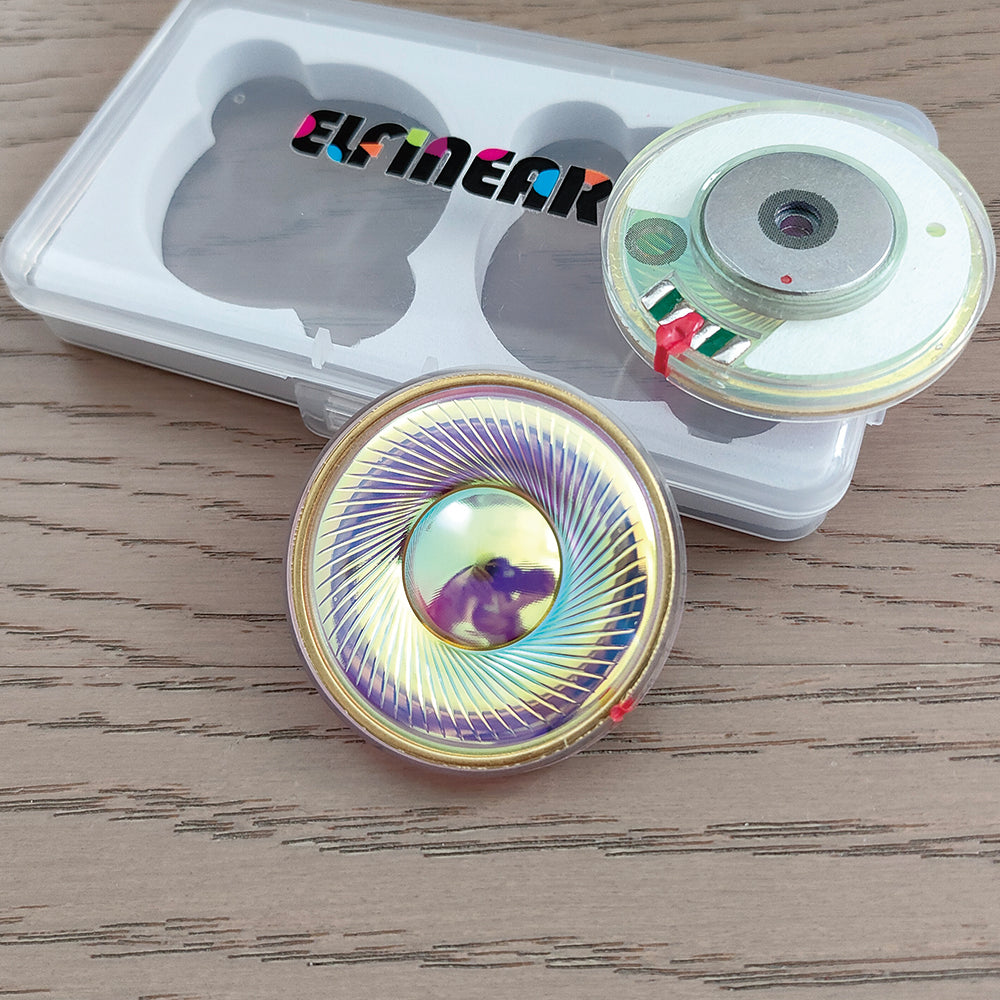 ELFINEAR LuminaWave Elite 50 Audiophile Headphone Driver (32Ω/64Ω/300Ω) - PEK+PU+Gold Foil, Mid-Low Frequency King w/ Free Assembly Service Available