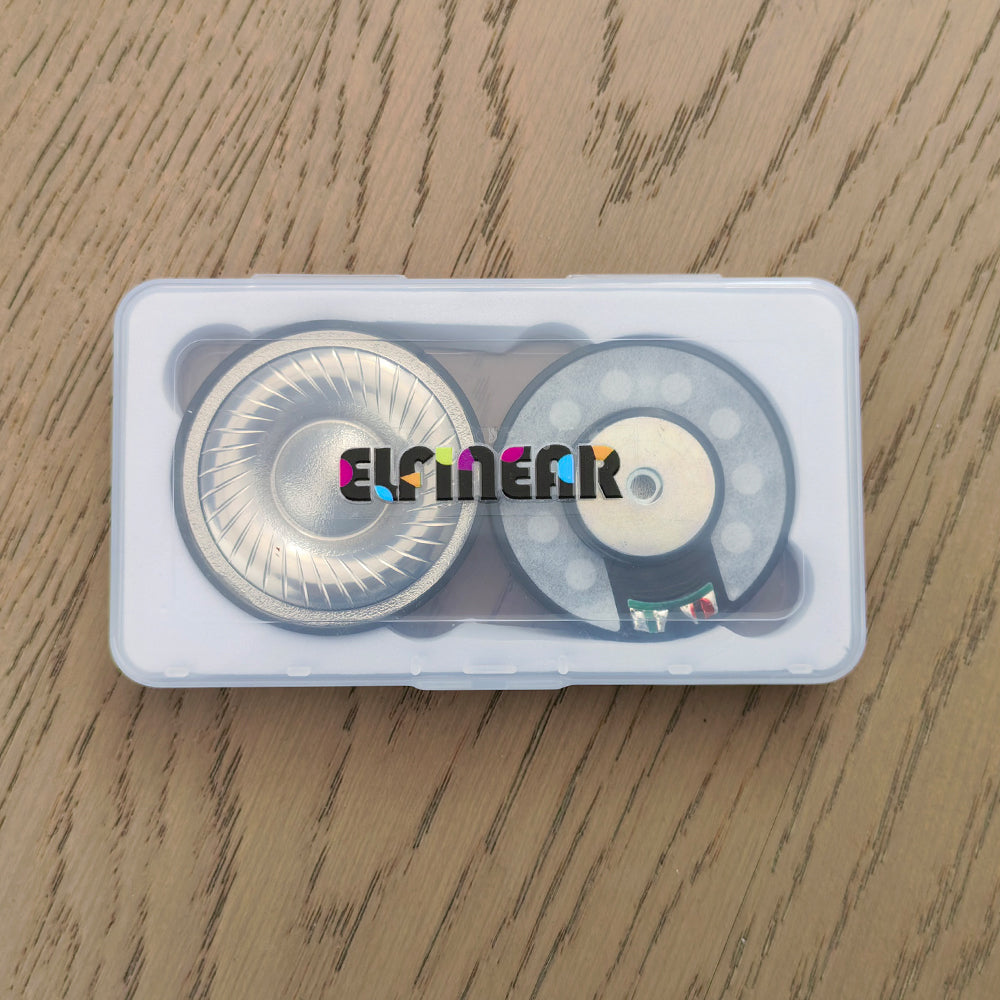 ELFINEAR NiCore 53 53mm Hi-Fi Headphone Driver 64Ω Nickel-Plated Diaphragm Sandblasted Dome 20.4mm Copper-Clad Aluminum Voice Coil