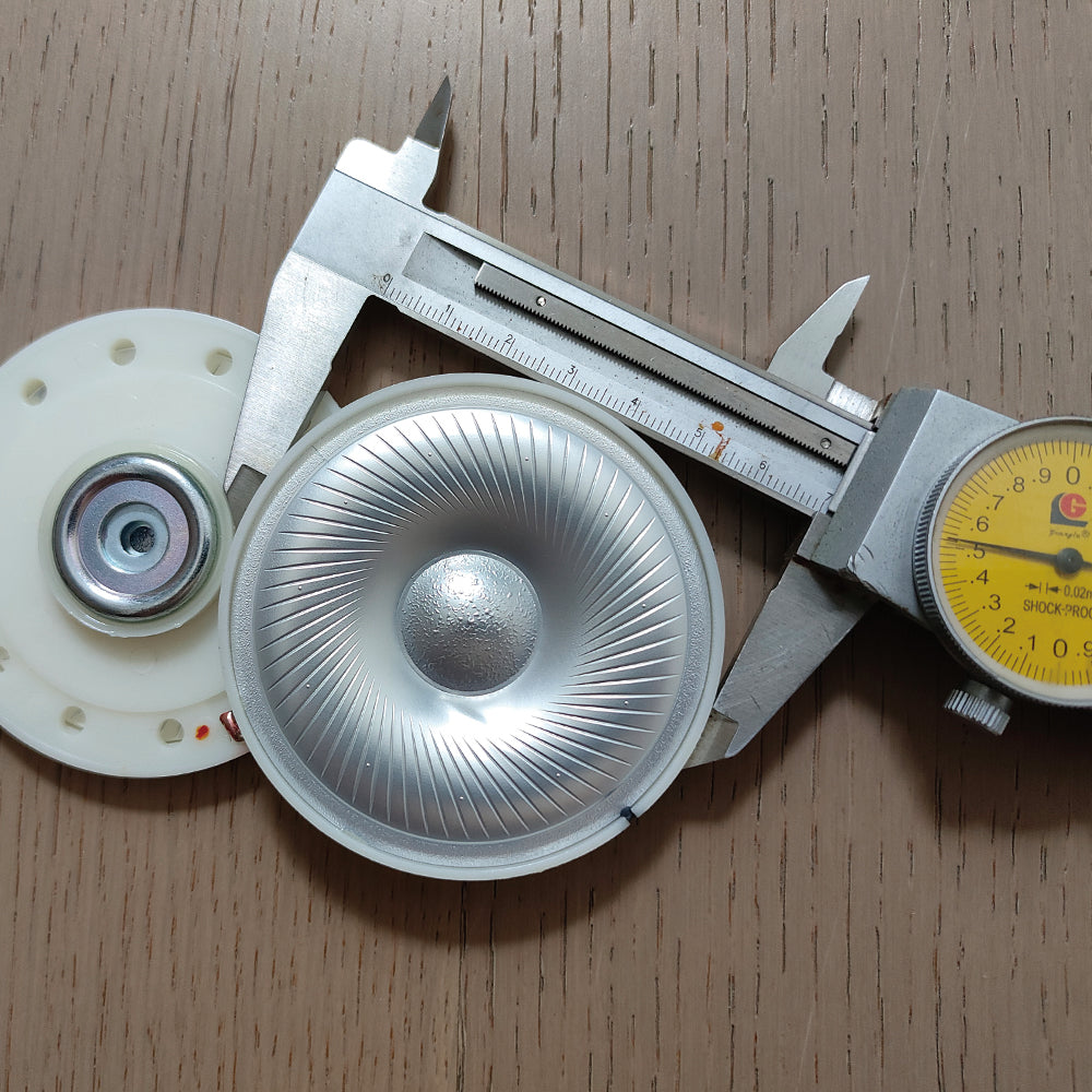 ELFINEAR FoilDrive 70 70mm Headphone Driver with Aluminum Foil Diaphragm - 24 Tuning Combinations, 70Ω High Impedance, Includes Tuning Papers for Audiophiles & DIY Lovers