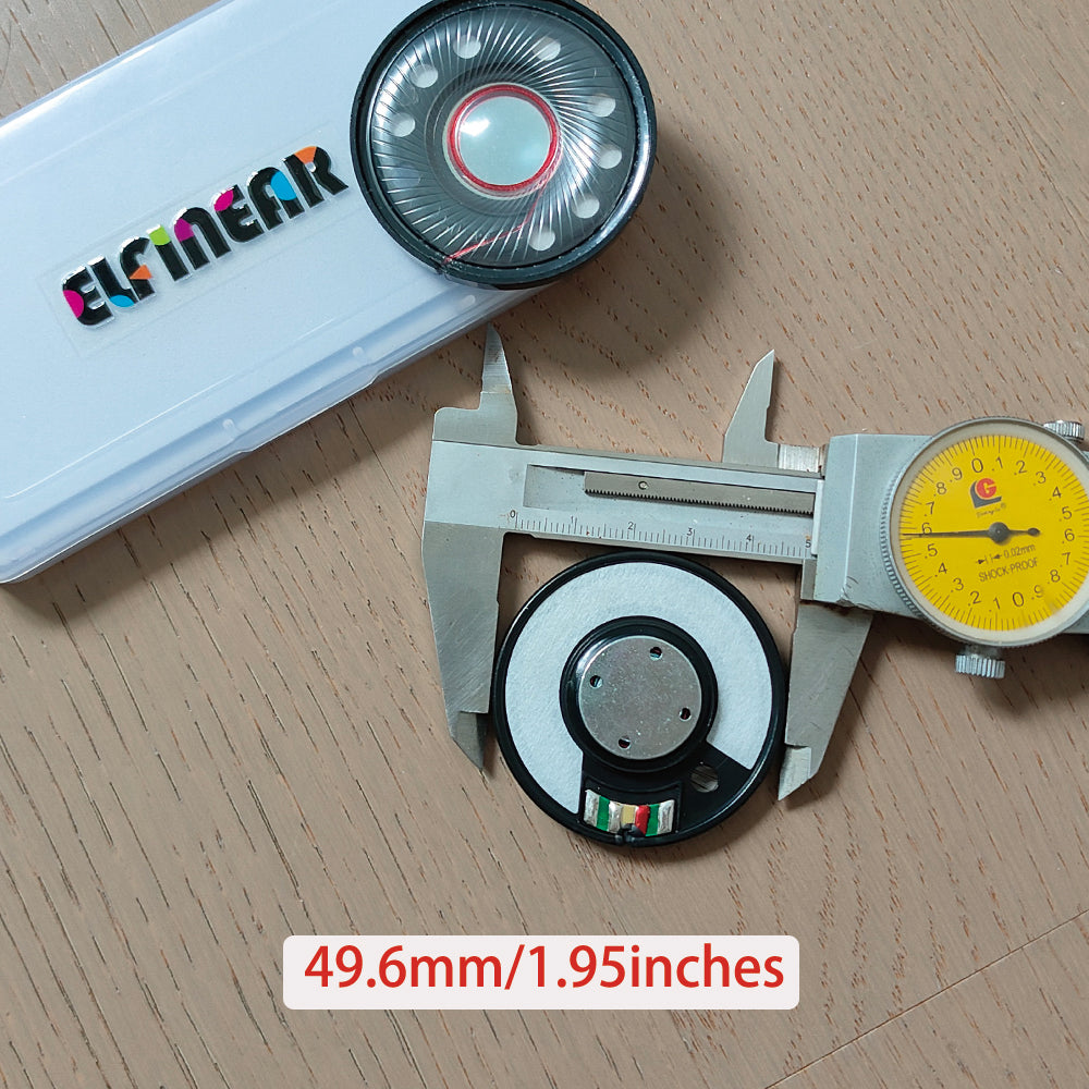 ELFINEAR 50mm Headphone Speaker Driver Unit(Pack of 2)