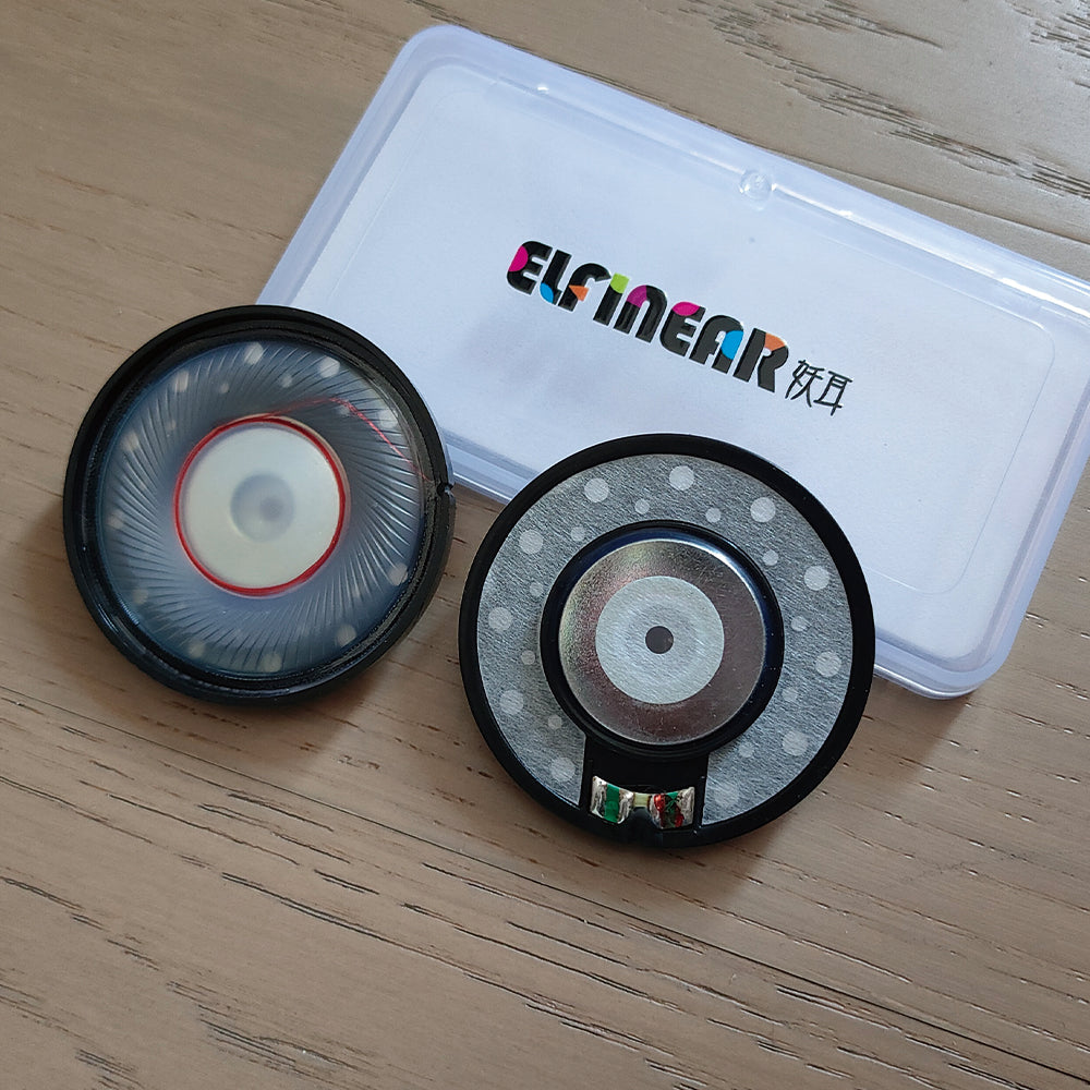 ELFINEAR Premium G60 60mm Headphone Speaker: 32Ω, 10 - 20mW, Composite Diaphragm, Warm Mid - Range & Transparent High - Frequency