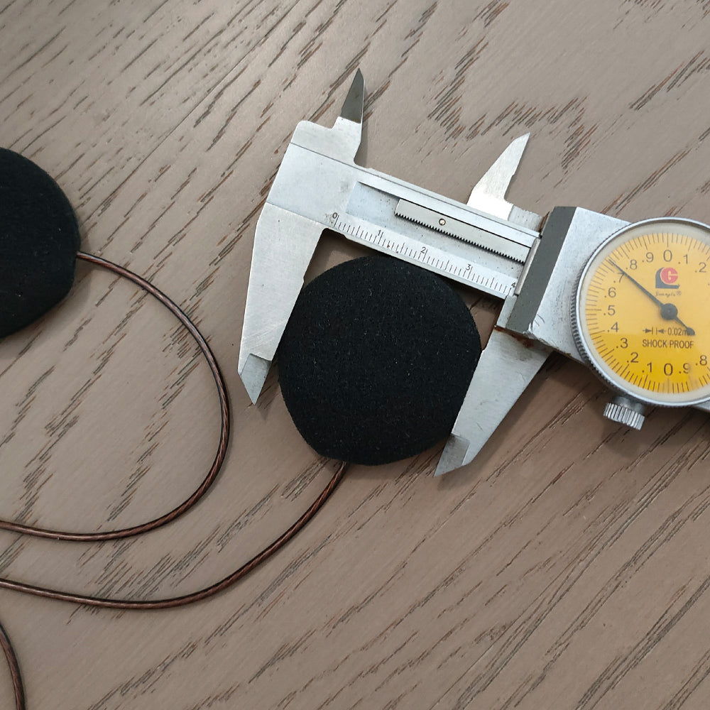ELFINEAR RIDE-VOICEPRO Helmet Speaker: Vocal clarity, Enhanced Magnet, 3.5mm AUX Connectors