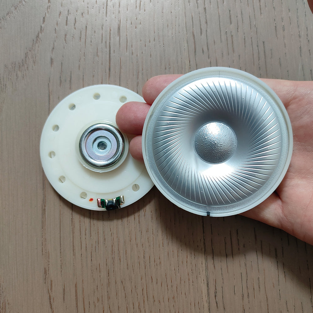 ELFINEAR FoilDrive 70 70mm Headphone Driver with Aluminum Foil Diaphragm - 24 Tuning Combinations, 70Ω High Impedance, Includes Tuning Papers for Audiophiles & DIY Lovers