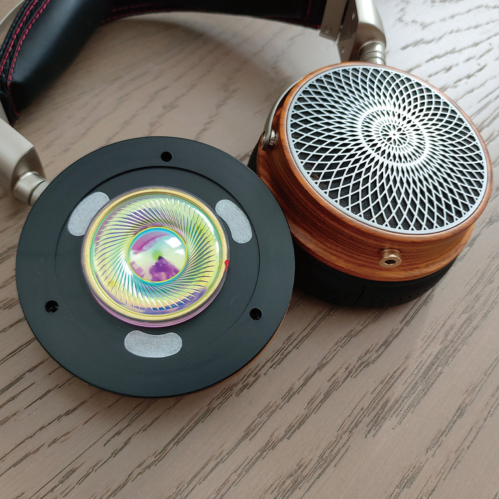 ELFINEAR LuminaWave Elite 50 Audiophile Headphone Driver (32Ω/64Ω/300Ω) - PEK+PU+Gold Foil, Mid-Low Frequency King w/ Free Assembly Service Available