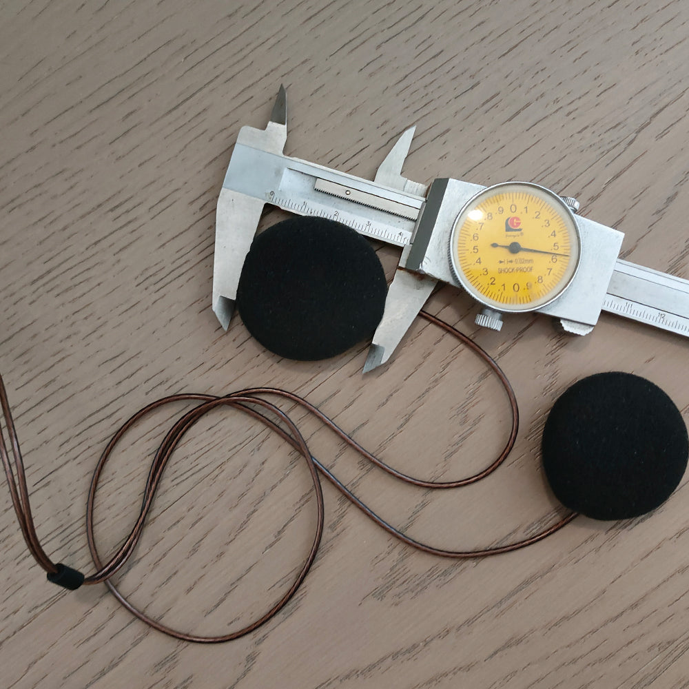 ELFINEAR RIDE-VOICEPRO Helmet Speaker: Vocal clarity, Enhanced Magnet, 3.5mm AUX Connectors