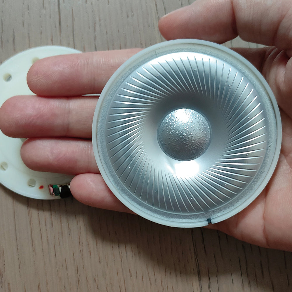 ELFINEAR FoilDrive 70 70mm Headphone Driver with Aluminum Foil Diaphragm - 24 Tuning Combinations, 70Ω High Impedance, Includes Tuning Papers for Audiophiles & DIY Lovers