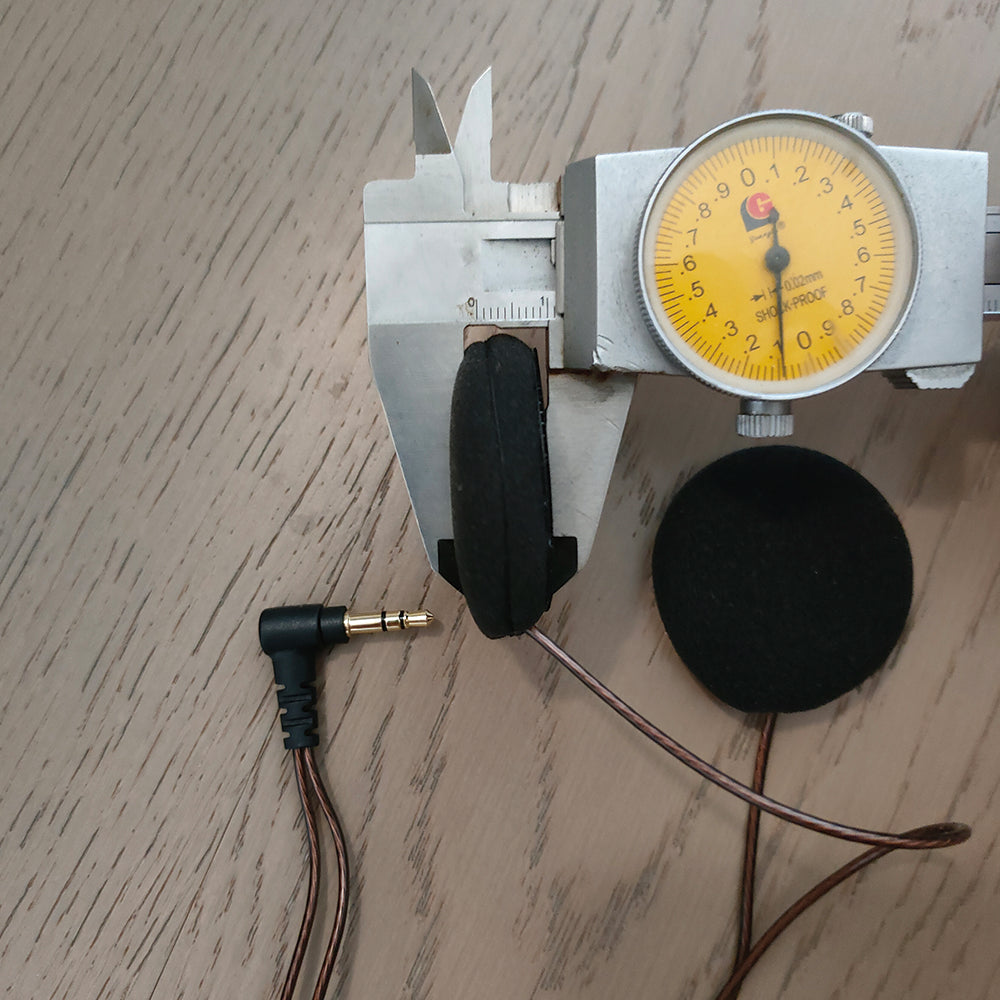 ELFINEAR RIDE-VOICEPRO Helmet Speaker: Vocal clarity, Enhanced Magnet, 3.5mm AUX Connectors