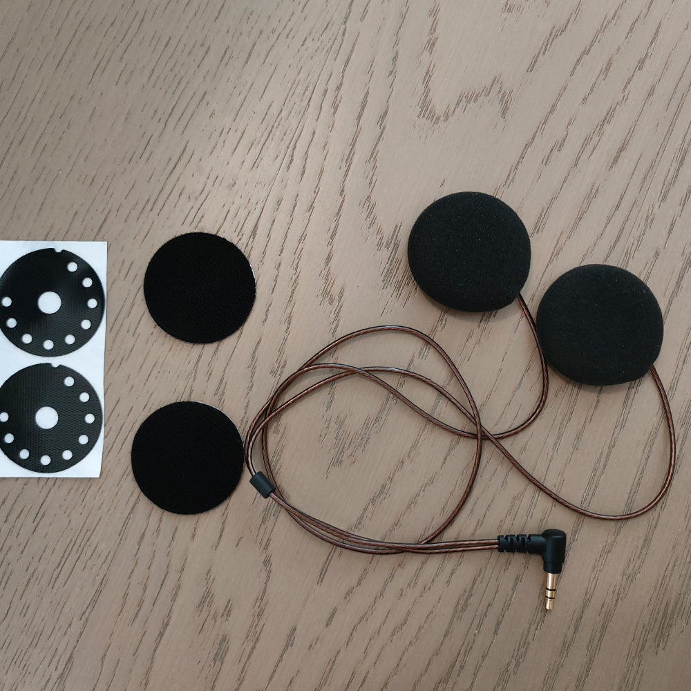 ELFINEAR RIDE-VOICEPRO Helmet Speaker: Vocal clarity, Enhanced Magnet, 3.5mm AUX Connectors