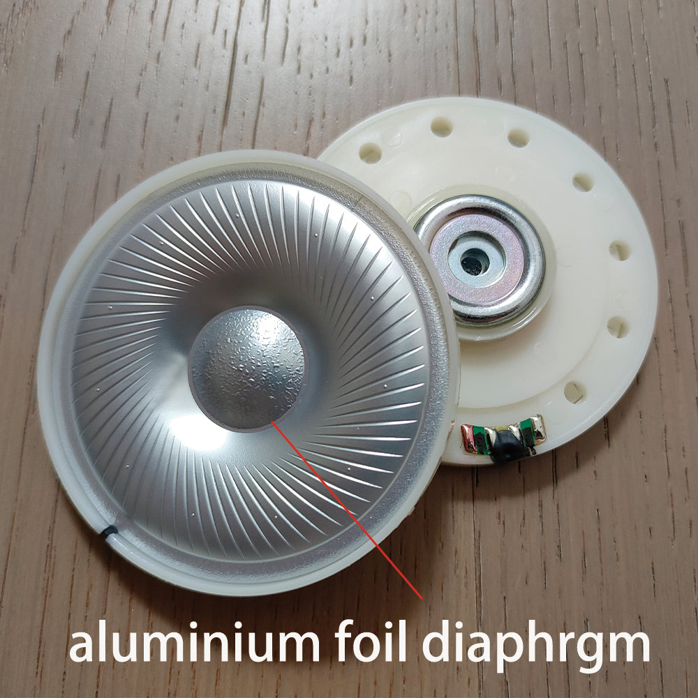 ELFINEAR FoilDrive 70 70mm Headphone Driver with Aluminum Foil Diaphragm - 24 Tuning Combinations, 70Ω High Impedance, Includes Tuning Papers for Audiophiles & DIY Lovers