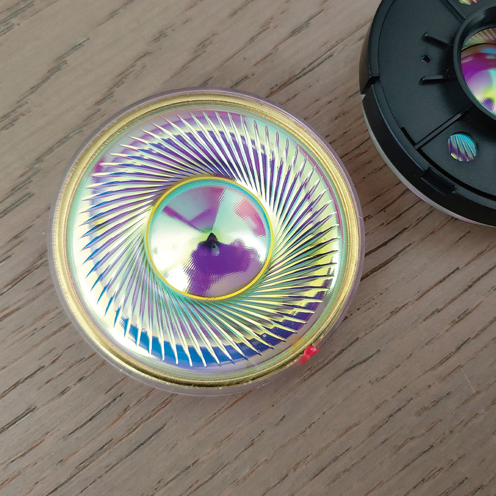 ELFINEAR LuminaWave Elite 50 Audiophile Headphone Driver (32Ω/64Ω/300Ω) - PEK+PU+Gold Foil, Mid-Low Frequency King w/ Free Assembly Service Available