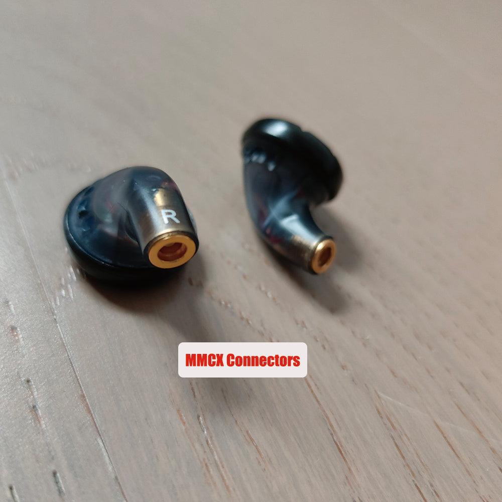 Classic MX500 Series Headphone Shell Modification Kit, MMCX/2pin Options - Ideal for Audiophile DIY Enthusiasts!
