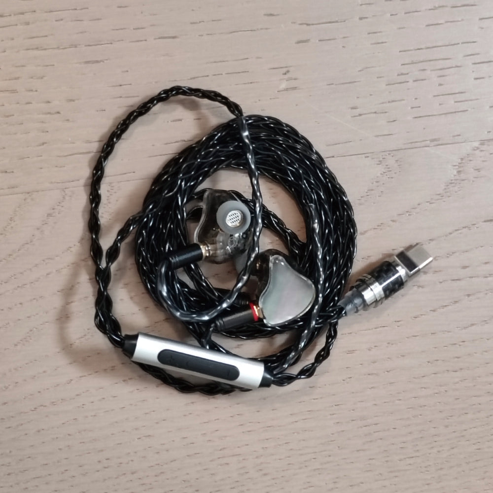 ELFINEAR USB TYPE C to MMCX Headphone Cables With DAC AMP Chipset For High Quality Musics Audiophiles Musicans