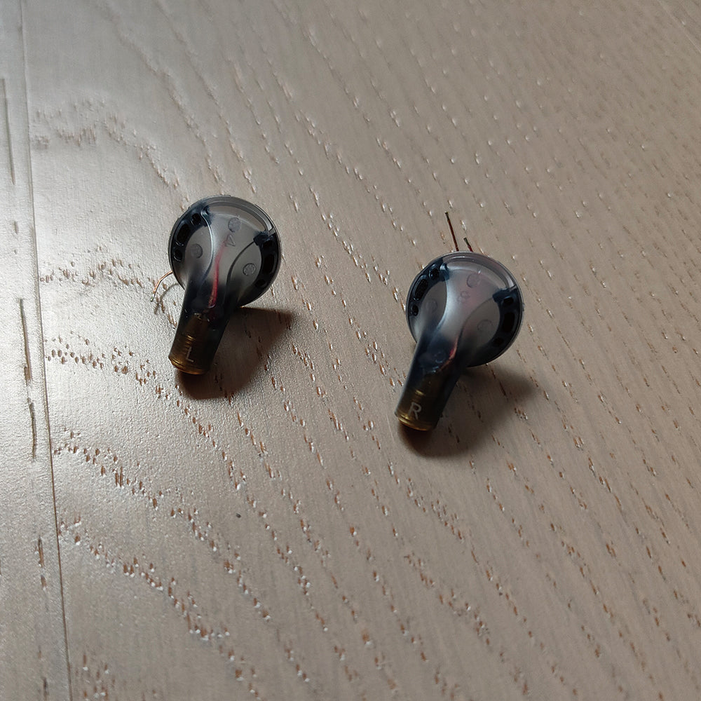 Classic MX500 Series Headphone Shell Modification Kit, MMCX/2pin Options - Ideal for Audiophile DIY Enthusiasts!