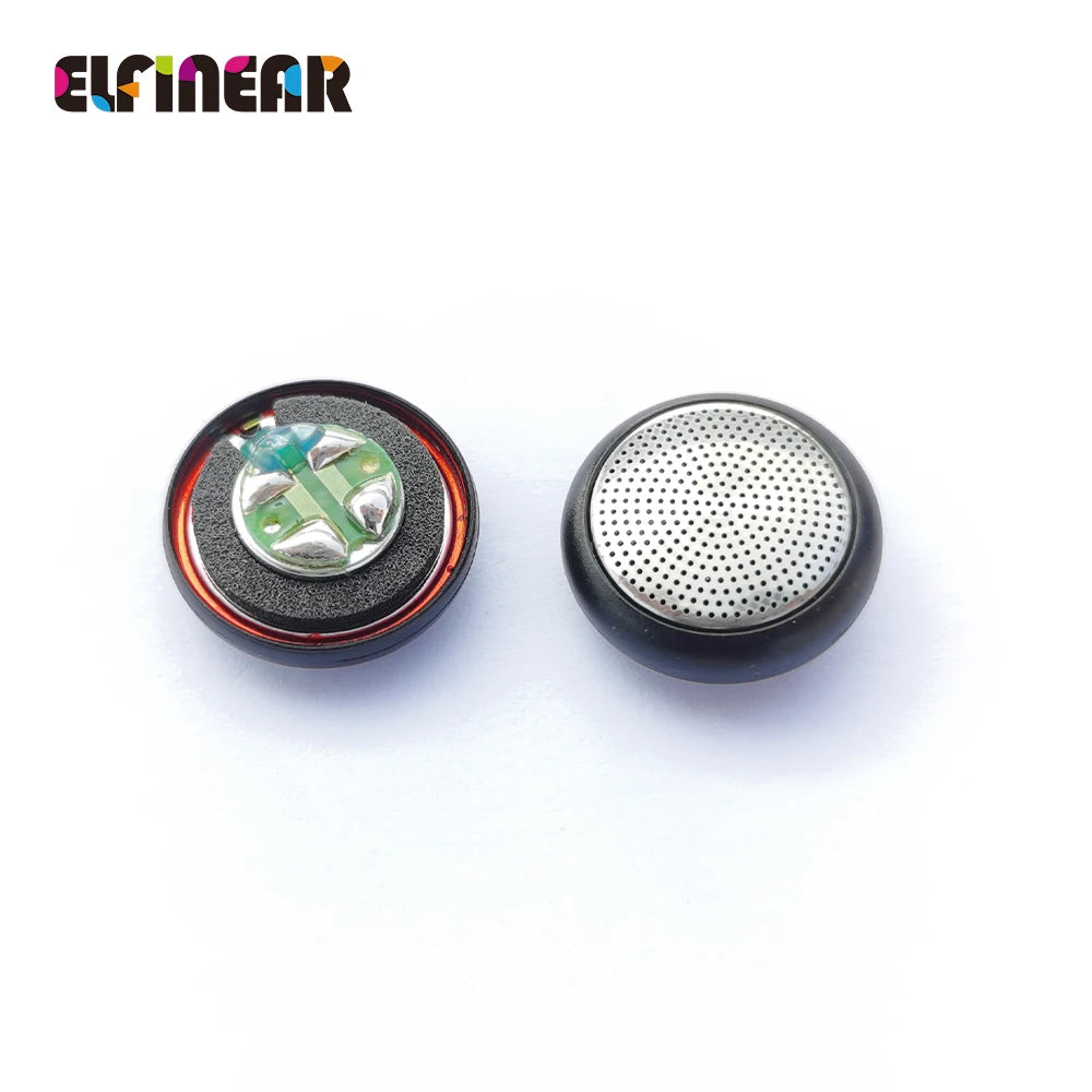 ELFINEAR Titinium Dome Materials 30 OHMS 15.4mm Diameter Earphone Speaker Driver Unit