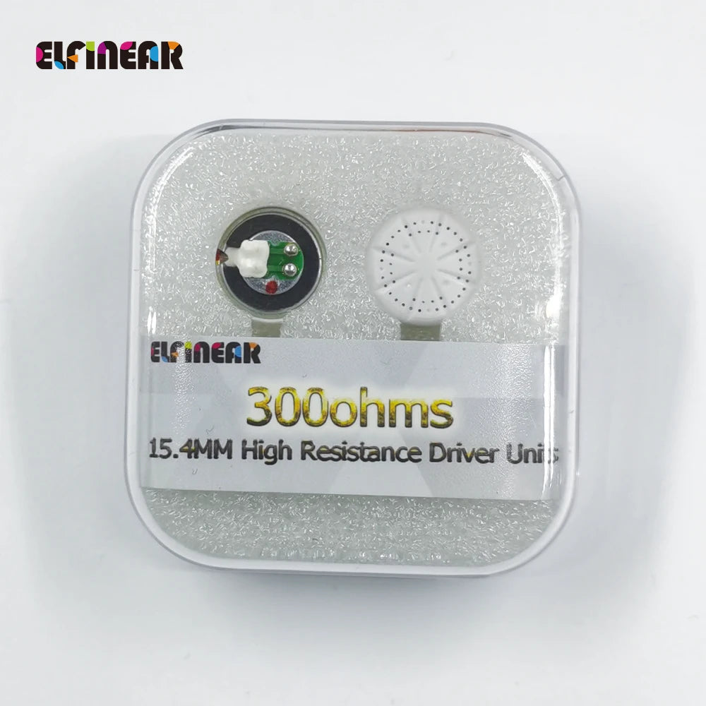 ELFINEAR 300ohm 15.4MM Audiophile Earphone Speaker Driver Units