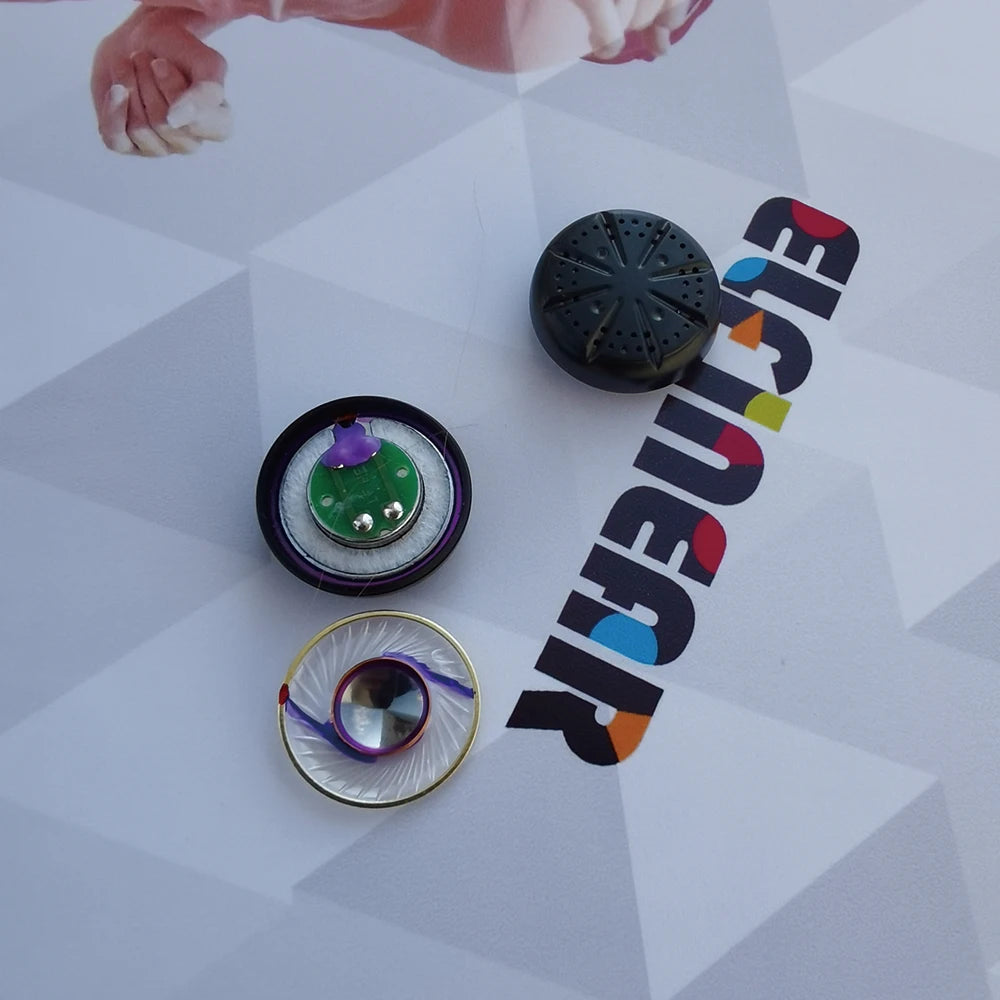 ELFINEAR 1 Pair(2pcs)600ohm Update 15.4mm Berryllium Dome Headphone Speaker Driver Units For Audiophile