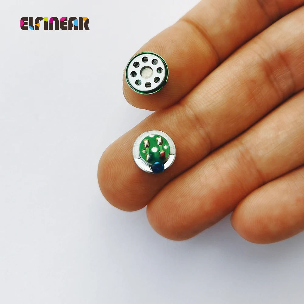 ELFINEAR Flagship 1Pair(2pcs) HI-END 10MM Earphone Speaker Units  Model Zeus