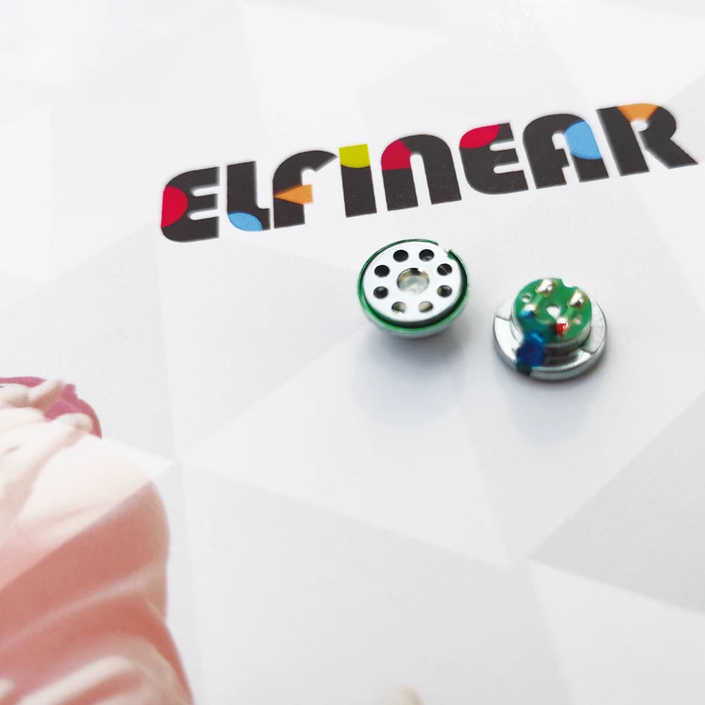 ELFINEAR Flagship 1Pair(2pcs) HI-END 10MM Earphone Speaker Units  Model Zeus