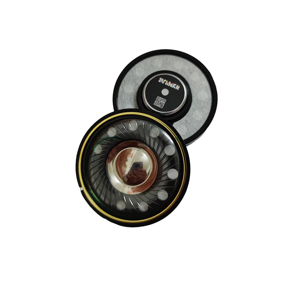 ELFINEAR New Arrial Bass Enhanced 50MM Titinium Dome Headphone Speaker Driver Units 1Pair(2pcs)