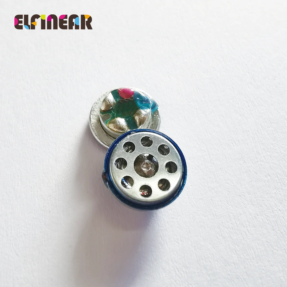 ELFINEAR Hi Fidelity 10MM In-Ear Titinium Dome with PET Edge Diaphrgm Earphone Speaker Units