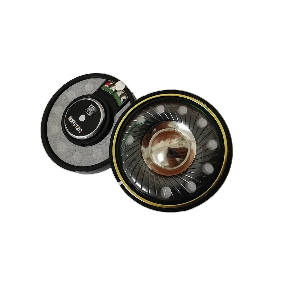 ELFINEAR New Arrial Bass Enhanced 50MM Titinium Dome Headphone Speaker Driver Units 1Pair(2pcs)