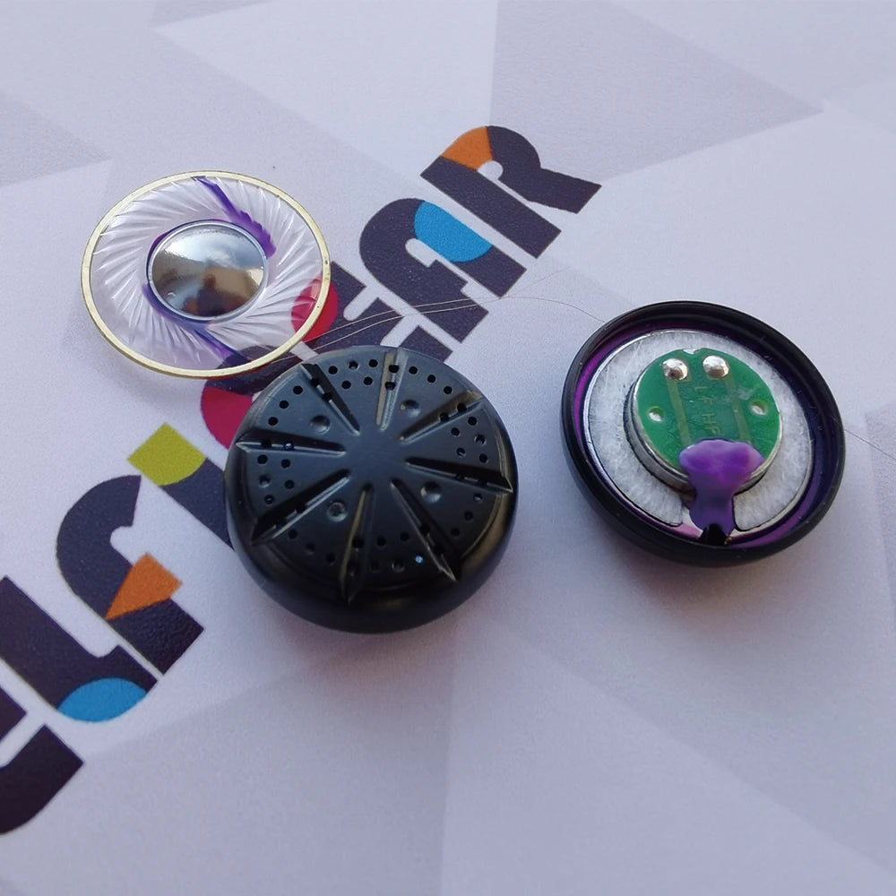 ELFINEAR 1 Pair(2pcs)600ohm Update 15.4mm Berryllium Dome Headphone Speaker Driver Units For Audiophile