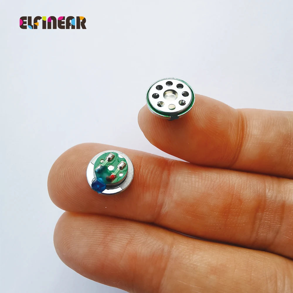ELFINEAR Flagship 1Pair(2pcs) HI-END 10MM Earphone Speaker Units  Model Zeus