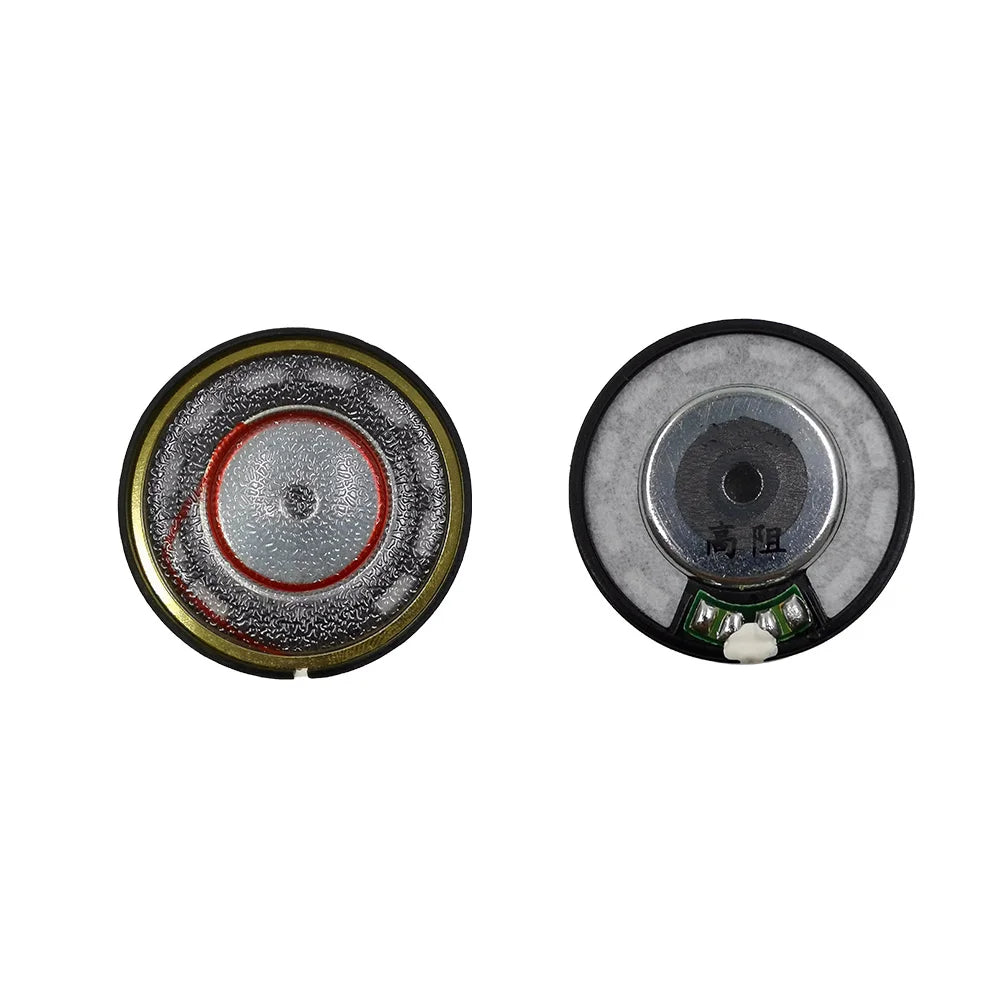1 Pair 40mm Headphone Driver Unit DIY Audiophile 32ohm 260ohm Patternless Diaphragm Headset Loudspeakers Replacement Hifi