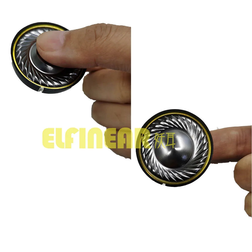 ELFINEAR 40MM Titinium Full Range Headphone Speaker Part,Good In Bass And Midrange Driver Unit