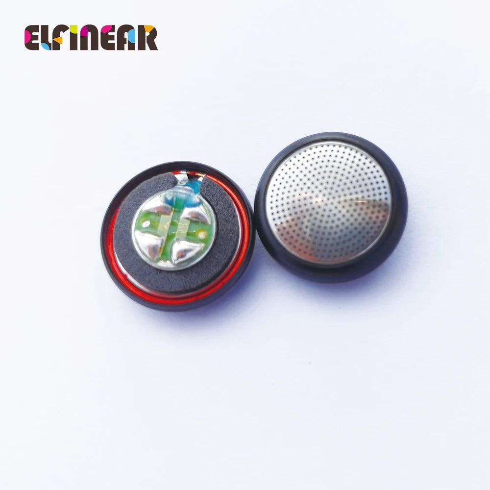 ELFINEAR Titinium Dome Materials 30 OHMS 15.4mm Diameter Earphone Speaker Driver Unit
