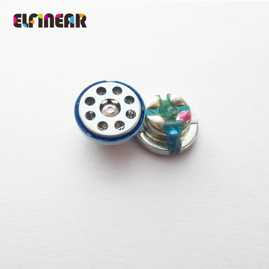 ELFINEAR Hi Fidelity 10MM In-Ear Titinium Dome with PET Edge Diaphrgm Earphone Speaker Units