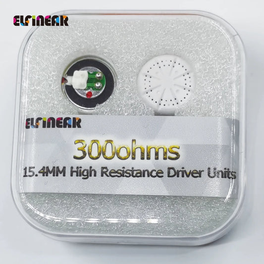 ELFINEAR 300ohm 15.4MM Audiophile Earphone Speaker Driver Units