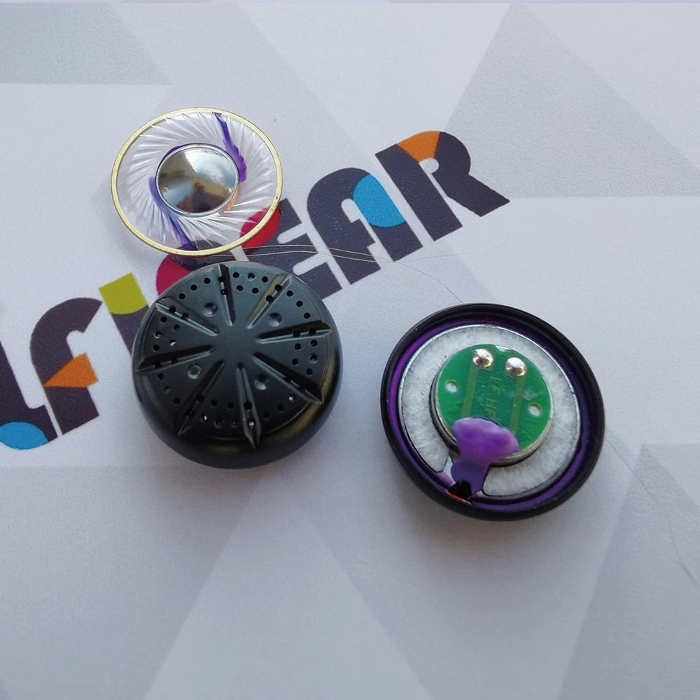 ELFINEAR 1 Pair(2pcs)600ohm Update 15.4mm Berryllium Dome Headphone Speaker Driver Units For Audiophile