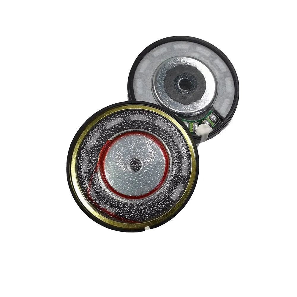 1 Pair 40mm Headphone Driver Unit DIY Audiophile 32ohm 260ohm Patternless Diaphragm Headset Loudspeakers Replacement Hifi
