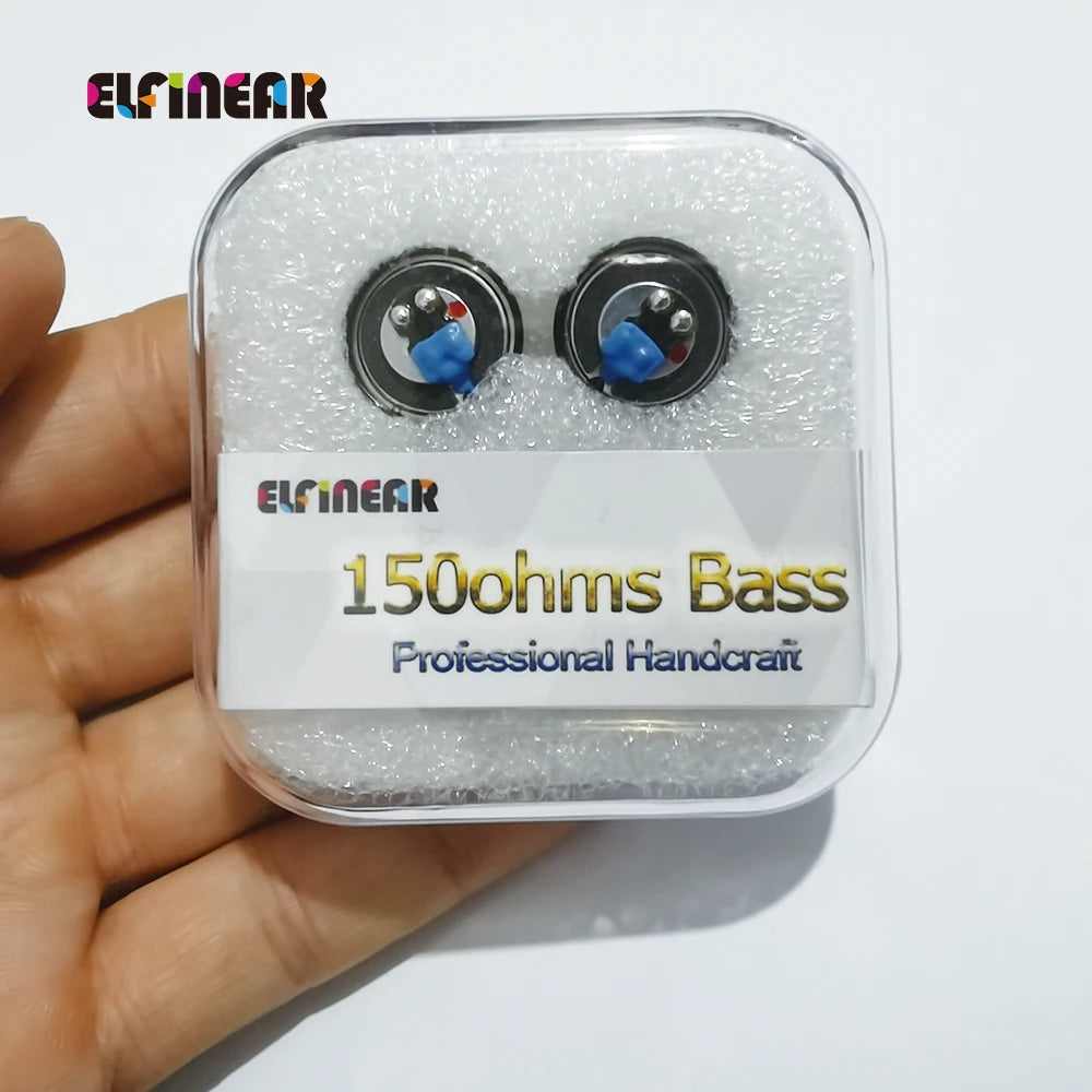 ELFINEAR Bass Version 150ohms 15.4MM Earphone Speaker Driver Units For Mobilephones