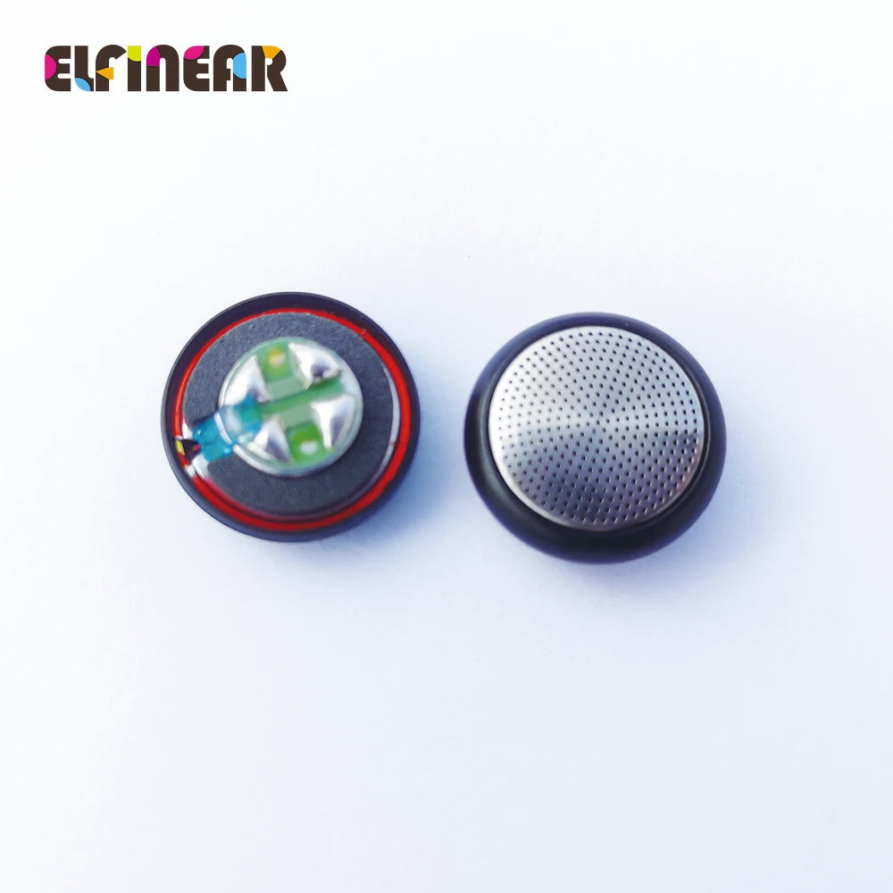 ELFINEAR Titinium Dome Materials 30 OHMS 15.4mm Diameter Earphone Speaker Driver Unit
