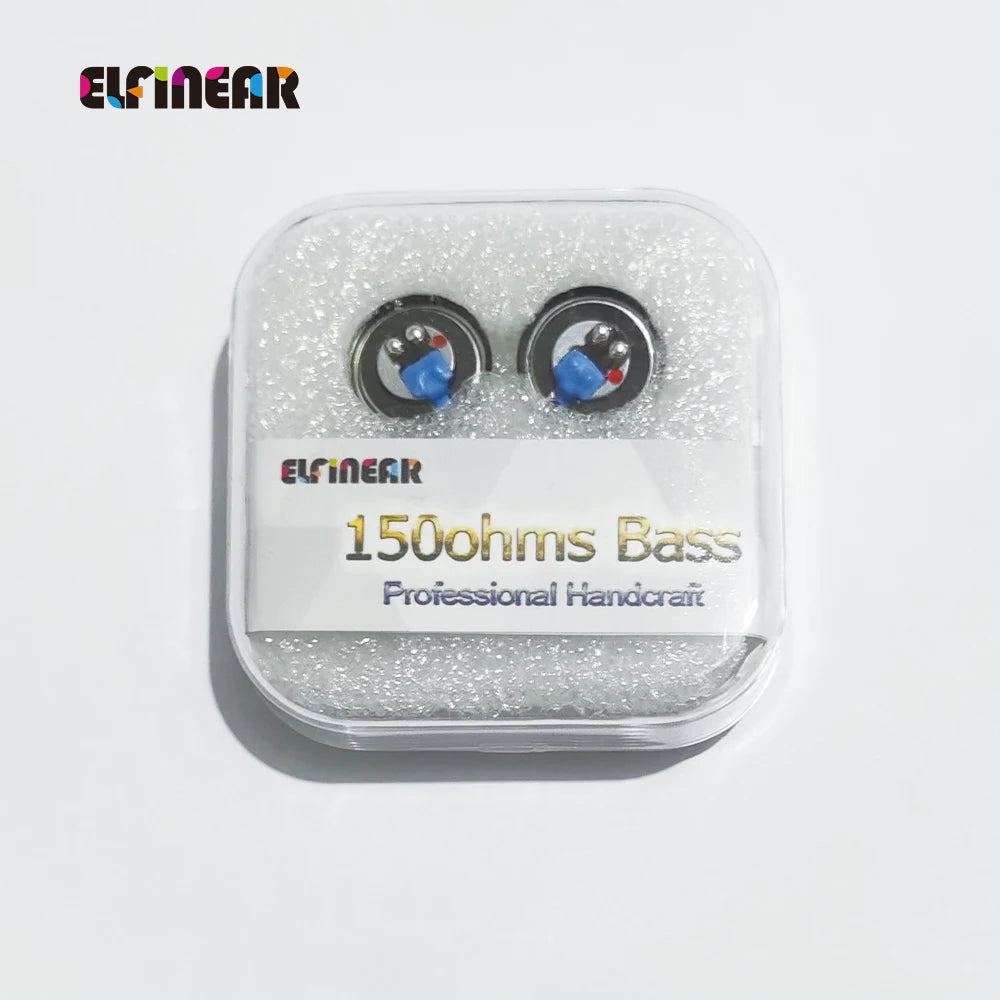 ELFINEAR Bass Version 150ohms 15.4MM Earphone Speaker Driver Units For Mobilephones
