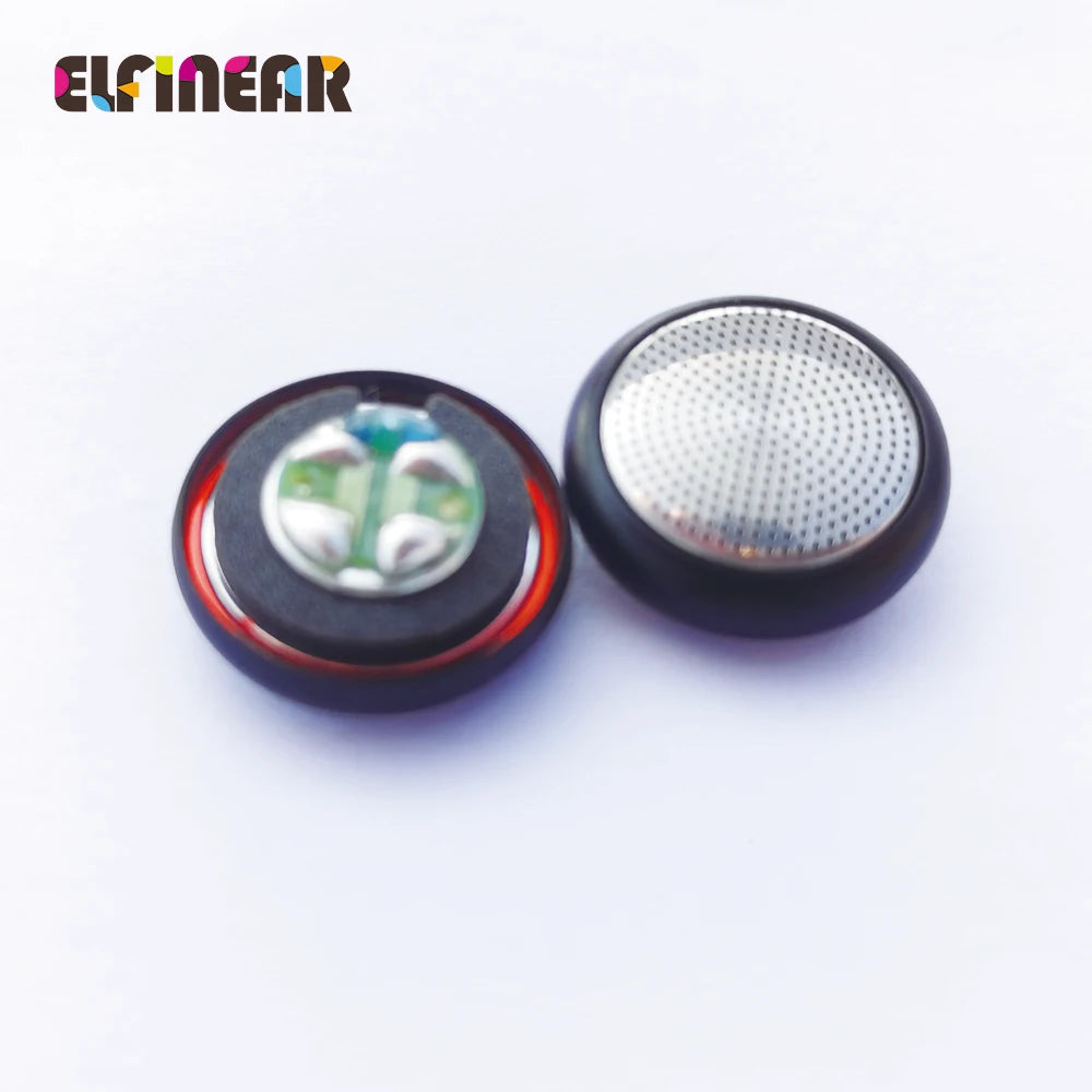 ELFINEAR Titinium Dome Materials 30 OHMS 15.4mm Diameter Earphone Speaker Driver Unit